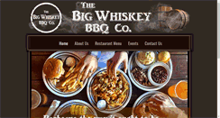 Desktop Screenshot of bigwhiskeybbqco.com